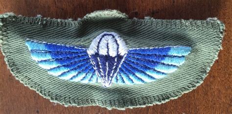 Rhodesian Special Air Service Paratrooper Wings Camo Dress Sas