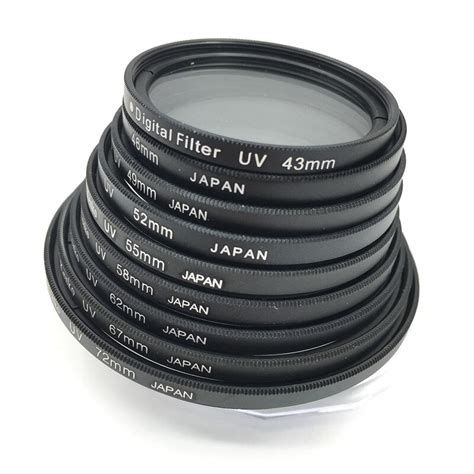 Camera Filter Lens 49mm 72mm 37mm 49mm 52mm 55mm 58mm 62mm 67mm 72mm Uv