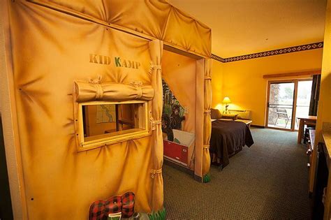 Units are comfortable, with even the double queens having enough space for oversize armchairs. Kids love the built in tent in the KidKamp Suite at Great ...