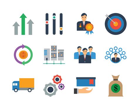 Business Icon Set Bundle Best Vector For Your Web 656562 Vector Art At