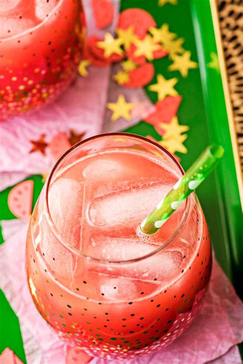 Watermelon Rum Punch Homemade Hooplah