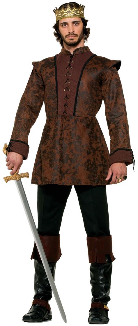 Adult Deluxe Medieval King Men Coat 5299 The Costume Land