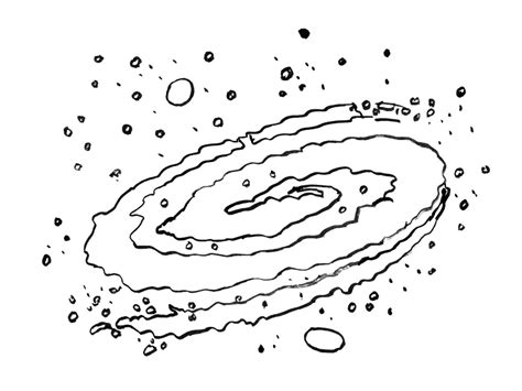Milky Way Coloring Pages