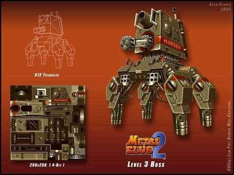 Morden Tank Mech Metal Slug 2 By Adamatomic 3d Cgsociety Mech