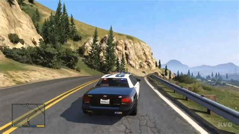 Grand Theft Auto 5 Police Car Driving Gameplay Hd