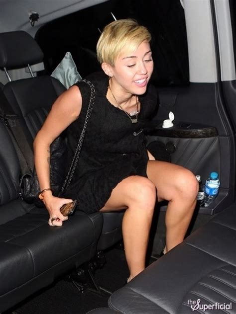 Miley Cyrus Flashes Her Thong In London 12thblog