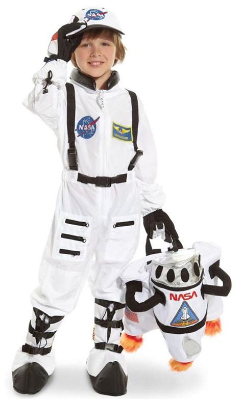 Nasa Jr Astronaut Suit White Toddlerchild Costume