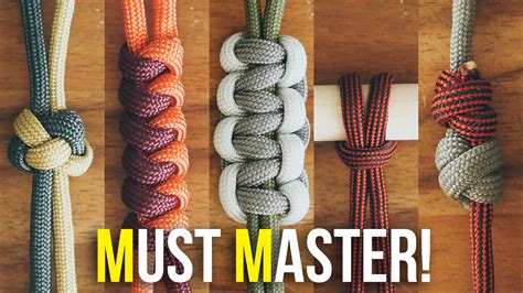 5 Knots Every Paracordist Must Master Beginner Knots You Need To Know
