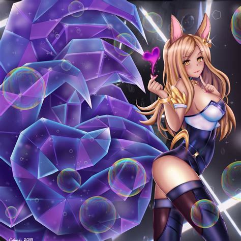 Kda Ahri By Eviane Hentai Foundry