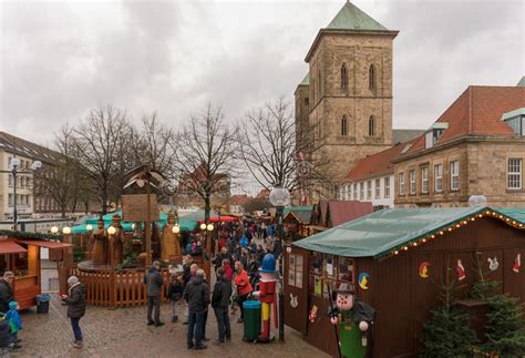 A special attraction of osnabrück's christmas market is the largest christmas music box in the world. The City Of Osnabrueck In Germany Stock Photo - Image of osnabrueck, city: 111354156