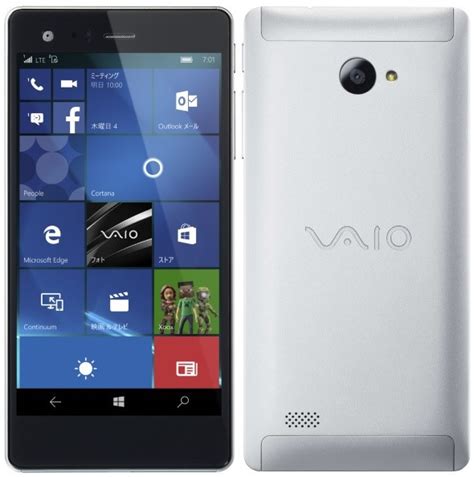 Vaio Phone Biz Features 55 Capacitive Touch Screen With 1080 X 1920