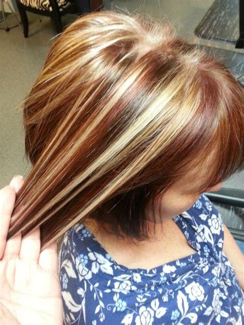 Cinnamon Hair Color With Blonde Highlights Warehouse Of Ideas