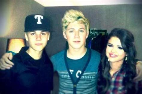 justin selena and niall horan from one direction justin bieber photo 26643324 fanpop