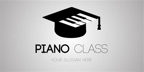 Starting at $30 per lesson. Logo Template Piano class by Kamykasy | Codester