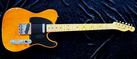 Fender Custom Shop Telecaster 2023 Sunset Orange Guitar For Sale Ventura Guitars