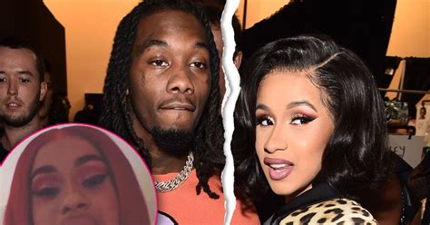 cardi b reveals she and offset split in shocking new video