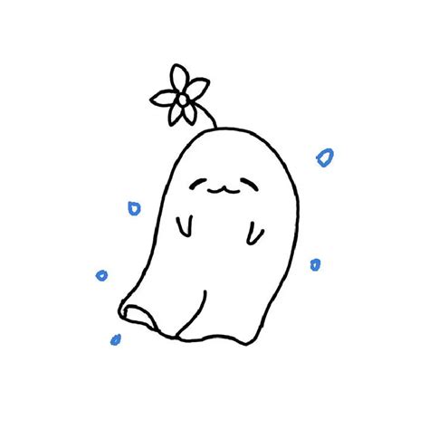 20 Cute Ghost Drawing Ideas How To Draw A Ghost Blitsy