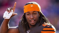 Kareem Hunt signs his second-round tender from the Browns worth $3.3M ...