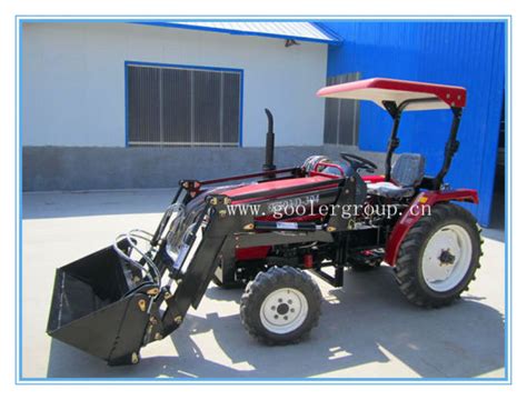 China Lz304 Compact Garden Wheeled Tractor Fit With 4in1 Front End