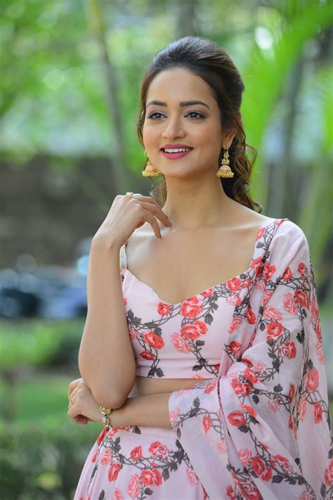 shanvi srivastava stills at athade srimannarayana press meet south indian actress