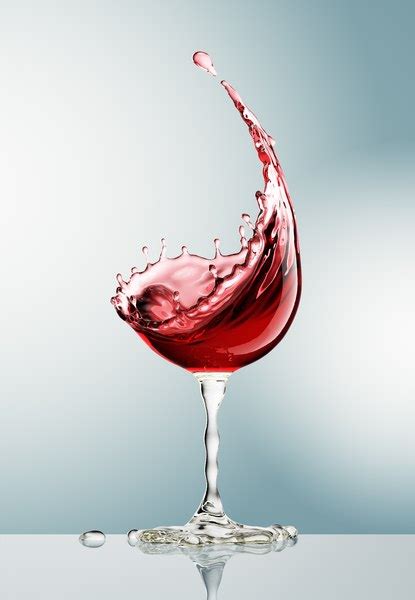 Liquid Water Splash Into Wine Glass 3d Model Ubicaciondepersonascdmx