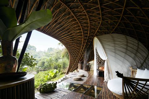 Muligvis Verdens Mest Eksotiske Bambushotel Bamboo House Copper