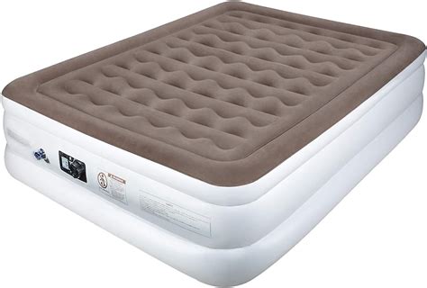 Etekcity Queen Size Air Mattress Blow Up Bed Inflatable Mattress Raised Airbed With Built In