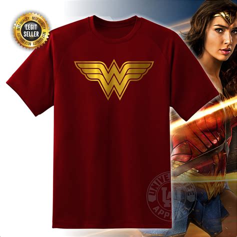 Dc Wonder Woman Classic Shirt Dc Super Hero T Shirt Lazada Ph