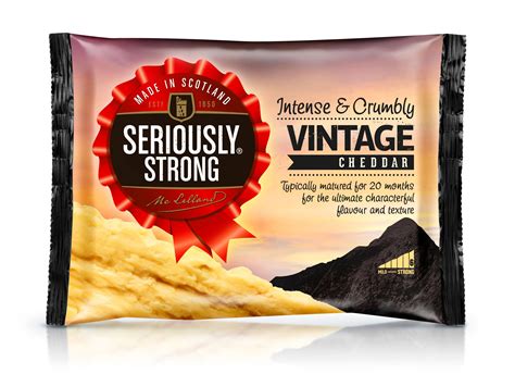 £5m rebrand for Seriously Strong cheese