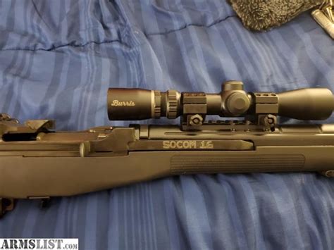 Armslist For Sale M1a Socom With Mags And Scope