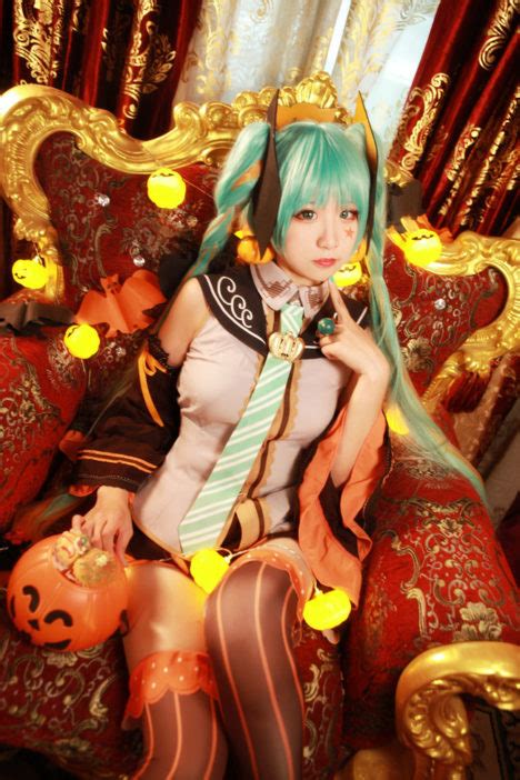 Halloween Hatsune Miku Cosplay Hardly Spooky Sankaku Complex