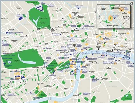 Central London Bus And Attractions Map Sexiezpicz Web Porn