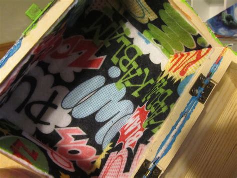 Felt Lined Super Hero Stash Box · How To Make A Wooden Box · Home Diy