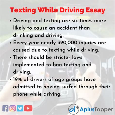 🌈 persuasive essay on not texting and driving texting and driving persuasive essay 2022 10 06