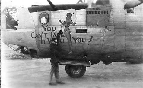 B 24h Liberator Serial 42 95117 7v M You Cant Take It With You Of