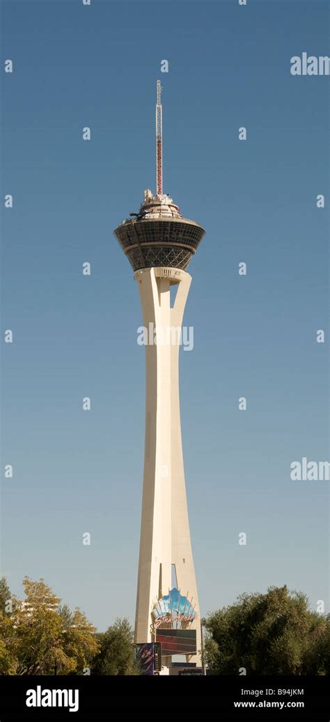 Stratosphere Tower Las Vegas Nevada Usa Stock Photo Alamy