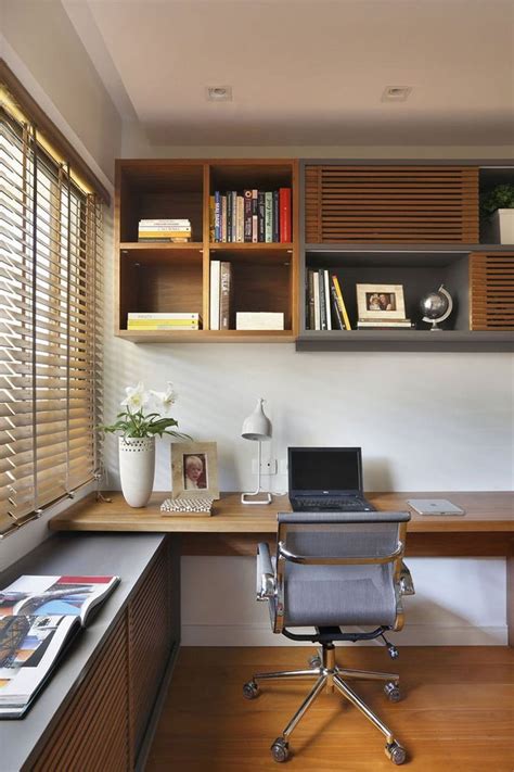 Your work area should be functional but also reflective of the things that motivate you. 30 Stunning Small Home Office Design Ideas that Inspire ...