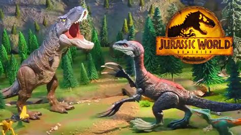 New Jurassic World Dominion Toy Commercial — T Rex Vs Therizinosaurus
