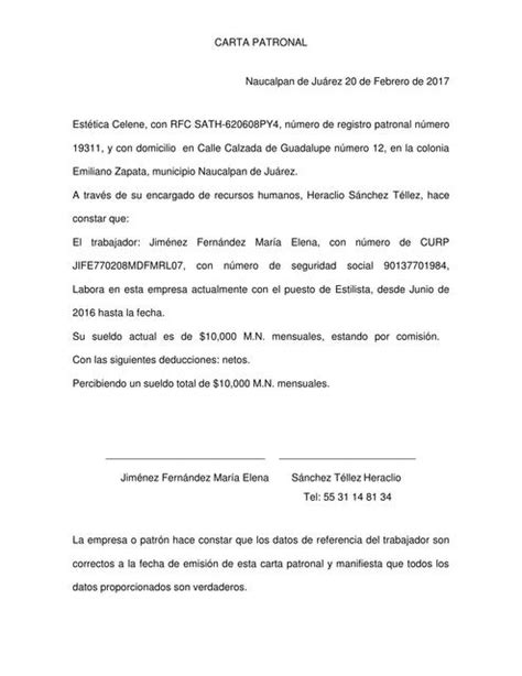 Carta Patronal Luis Manuel Chavez Udocz