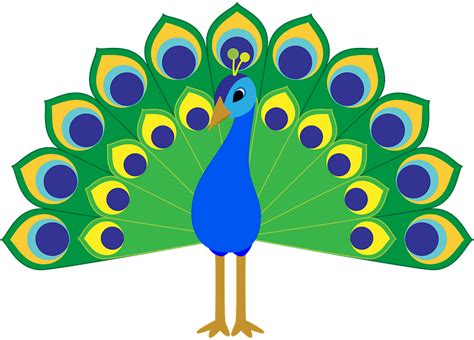Clipart Of Peacock