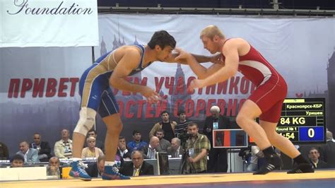 2012 Russia Freestyle Wrestling Championship 84kg Urishev Anzor Youtube