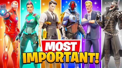 15 Most Important Fortnite Characters Of All Time Youtube