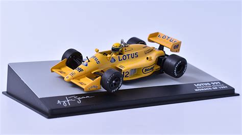 Es war der erste sieg von ayrton senna in dieser saison. Lotus F1 99T N12 Monaco GP 1987 A. Senna 1:43