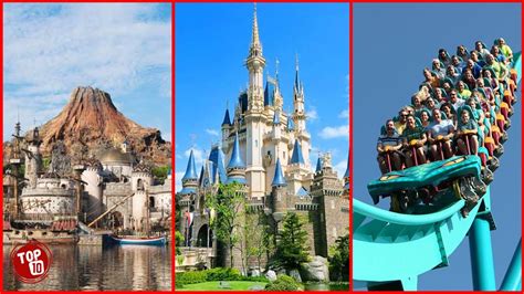 Top 10 Biggest Theme Parks In The World Largest Amusement Parks Youtube