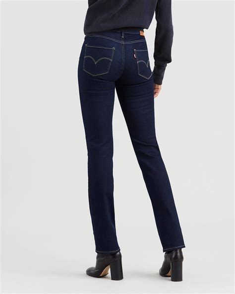 Levis® Womens 724 High Rise Straight Leg To The Nine Jeanstore