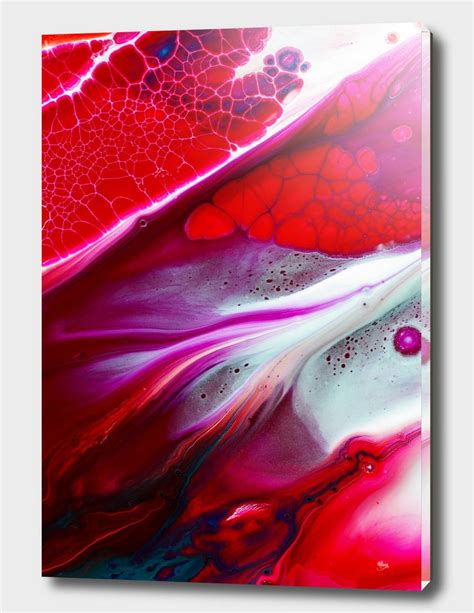 Acrylic Magneta Acrylic Glass Print By Annemarie Ridderhof Exclusive Edition From 85