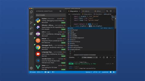 Microsoft Officially Launches Visual Studio Code 1 0 Windows Central