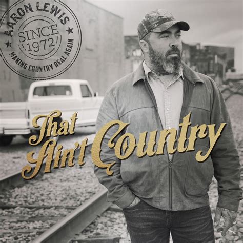 Aaron lewis's 'country boy' tee, featuring the stars and stripes on the front, and 'proudly made in the usa' on the back. Video Premiere: Aaron Lewis, "That Ain't Country ...