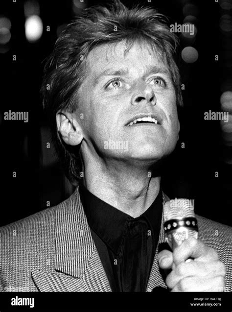 Peter Cetera Singer Usa 1986 Stock Photo Alamy