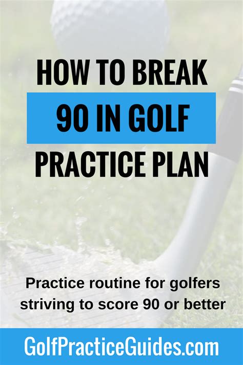 12 Week Golf Training Program Golf Practice Guides Golf Practice